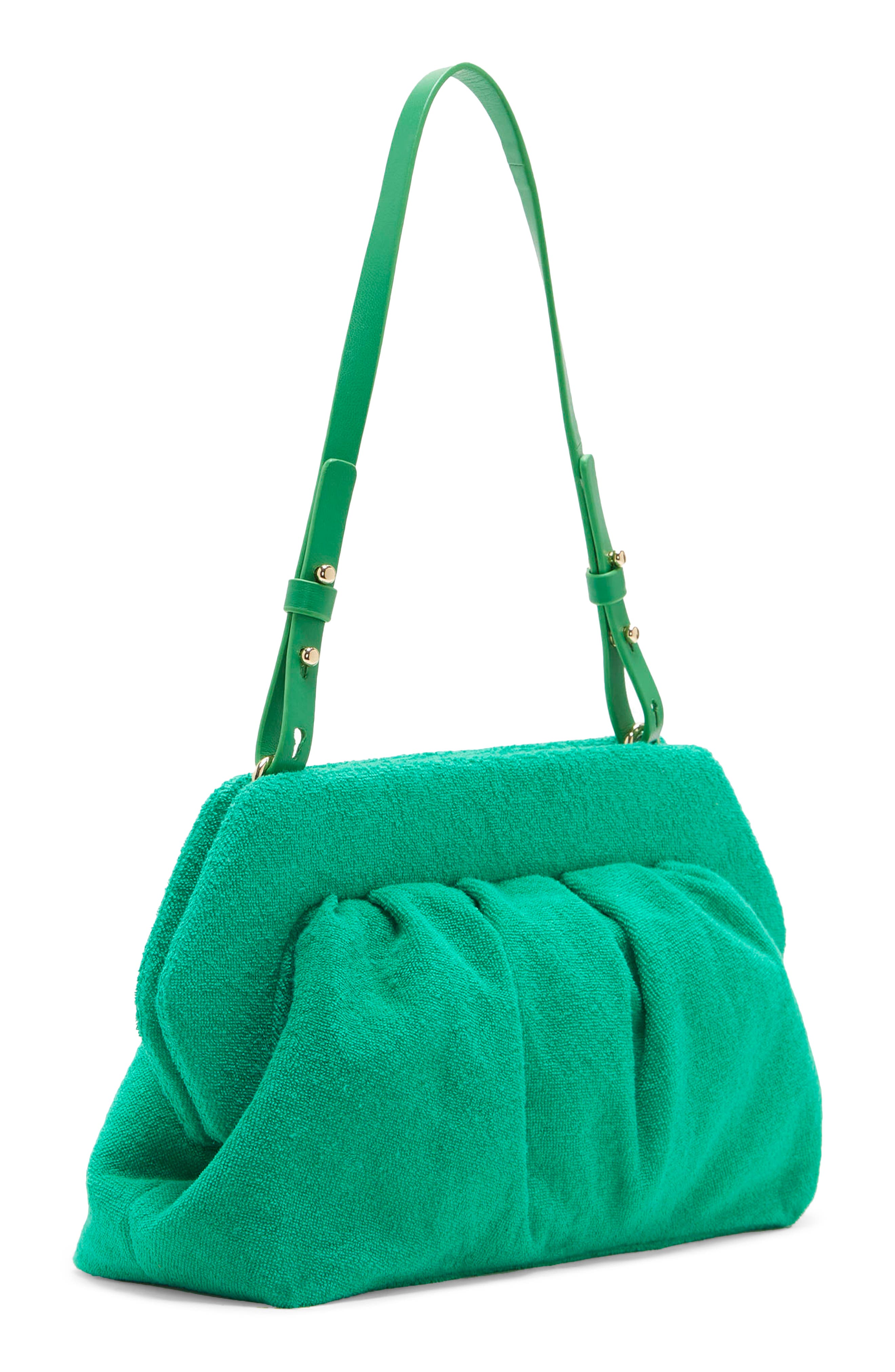 Vince Camuto Amari Terry Clutch, Alternate, color, 