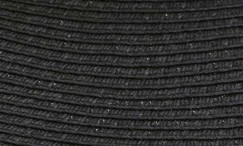 Nordstrom Packable Floppy Hat In Black