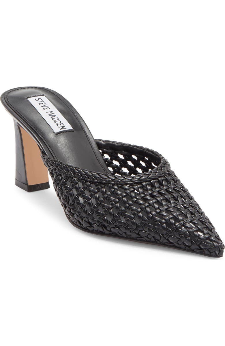 Steve Madden Emmie Pointed Toe Mule, Main, color, Black