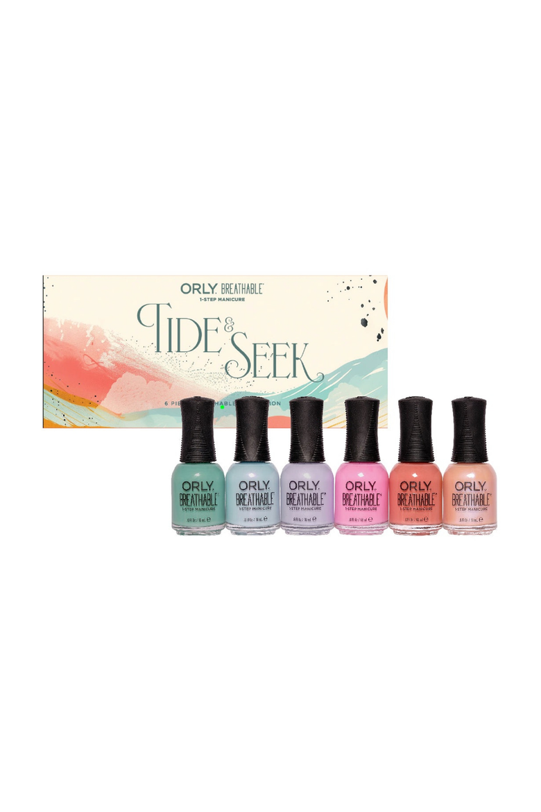 Tide & Seek 6-Piece Breathable Nail Color Set, Main, color, None