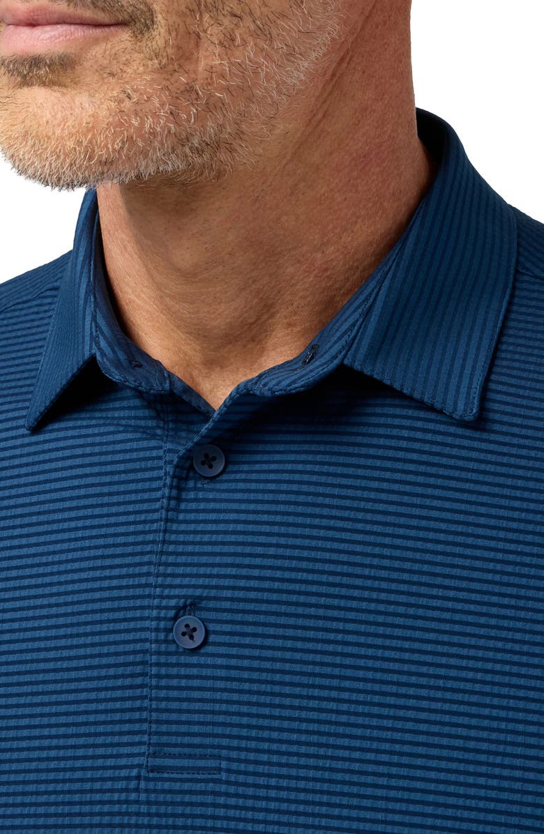 Mizzen+Main Copa Trim Fit Performance Polo, Alternate, color, Midnight Navy