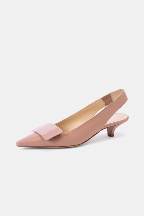 Bells & Becks Livia Pointy Toe Slingback With Tab