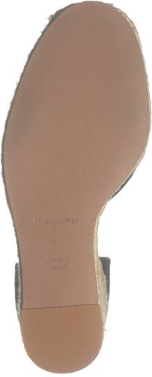 Camilla Lace Up Espadrille Wedge Sandal