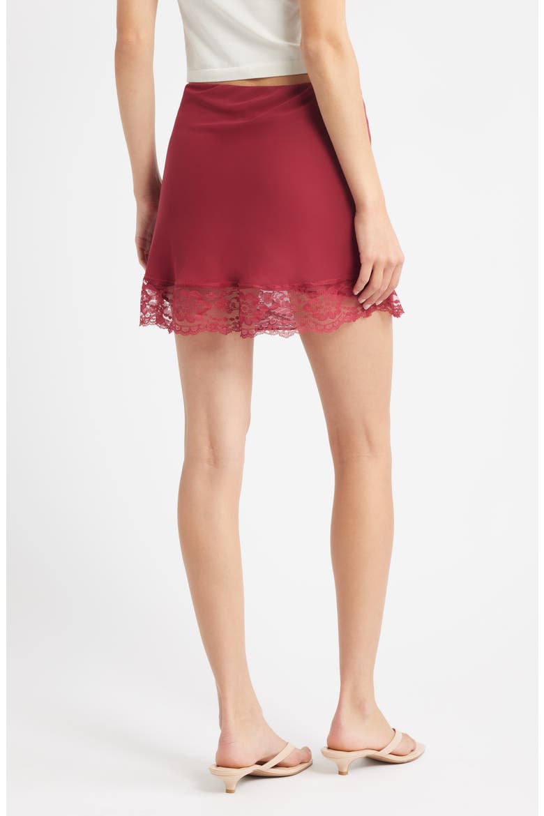 The Sienna Slip Skirt, Alternate, color, BURGUNDY