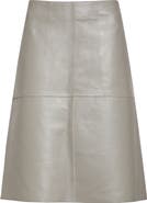 TOTEME Panelled Lambskin Leather Skirt