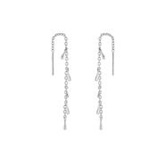 Lucy Quartermaine Drop Feeder Earrings