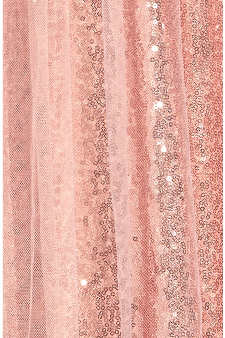 Sequin Dress, Alternate, color, ROSE GOLD