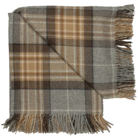 Highland Tweeds Merino Wool Throw