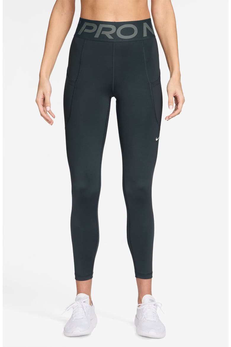 Pro Sculpt High-Waisted Pocket 7/8 Leggings, Main, color, 390 SEAWD/ WHITE
