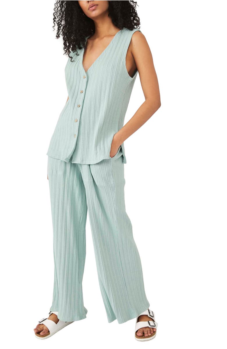 Free People Dana Knit Tank & Pants Set, Main, color, 