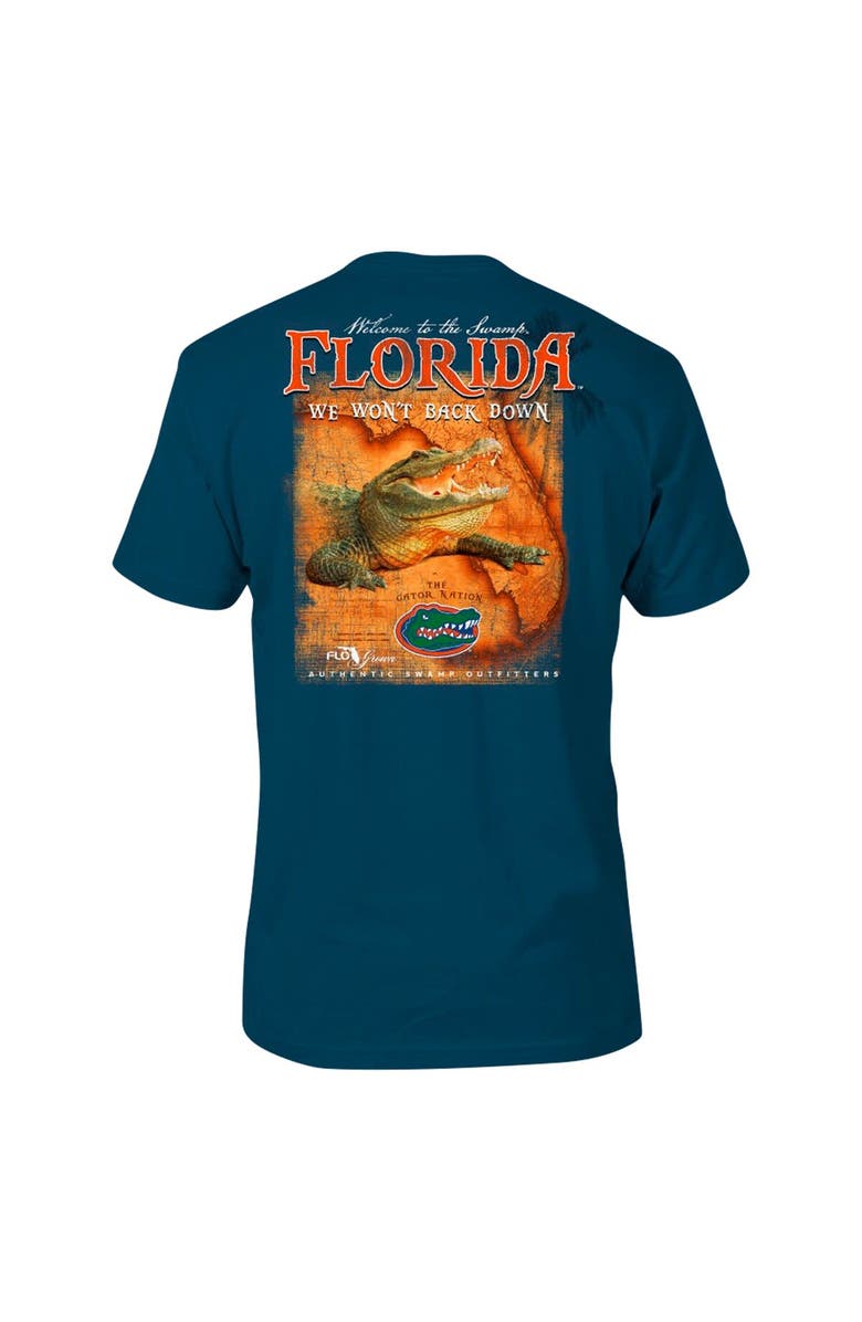 FLOGROWN Men's Royal Florida Gators Florida We Won't Back Down T-Shirt, Alternate, color, Royal