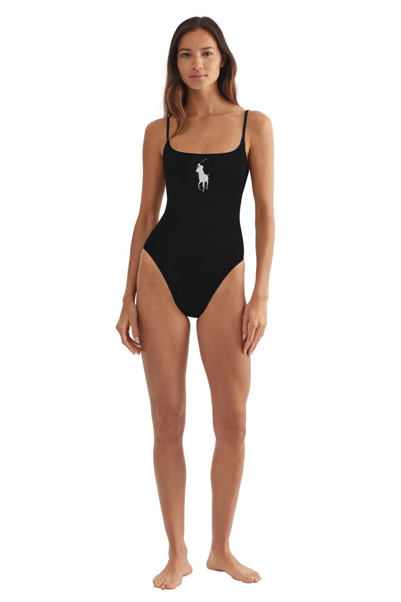 Kennedy One-Piece Swimsuit, Alternate, color, BLACK