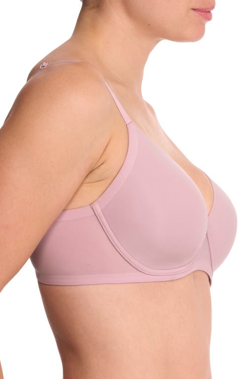 Natori Cloud Comfort Underwire Back Smoothing Bra In Rose Mist