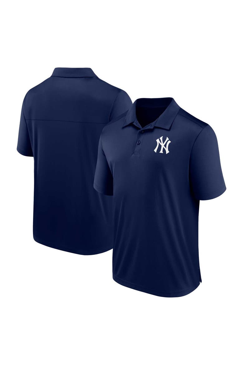 Men's Fanatics Branded Navy New York Yankees Logo Polo, Alternate, color, Navy