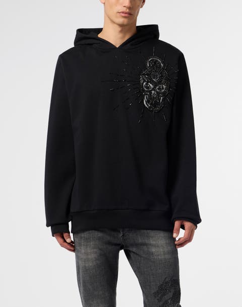 Hoodie Skull Stones Men