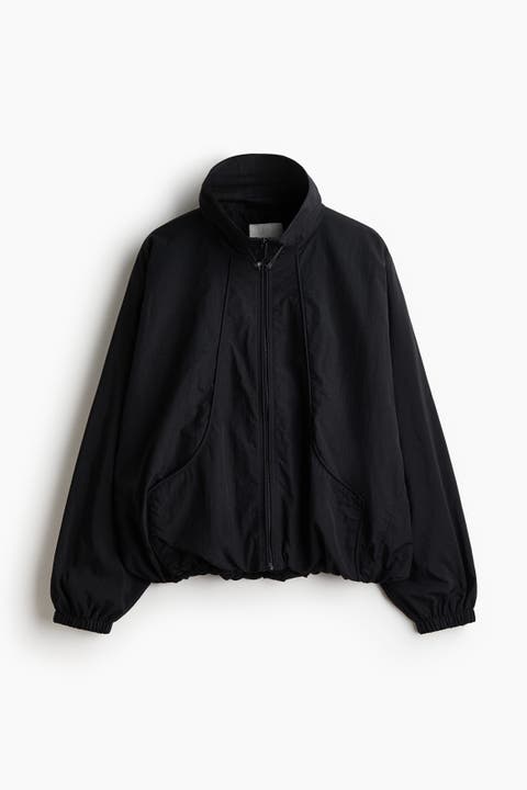 Oversized Nylon Jacket