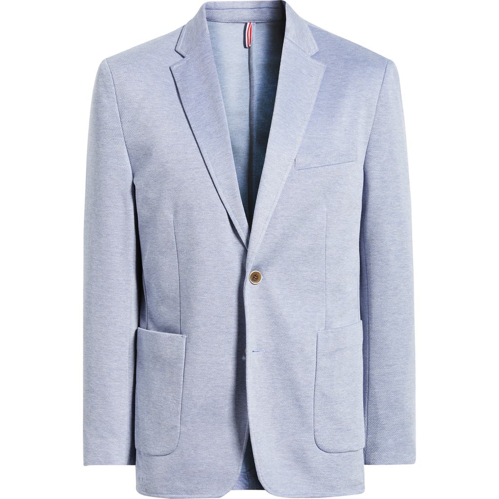 DANIEL HECHTER Heathered Stretch Twill Sport Coat in Blue  product