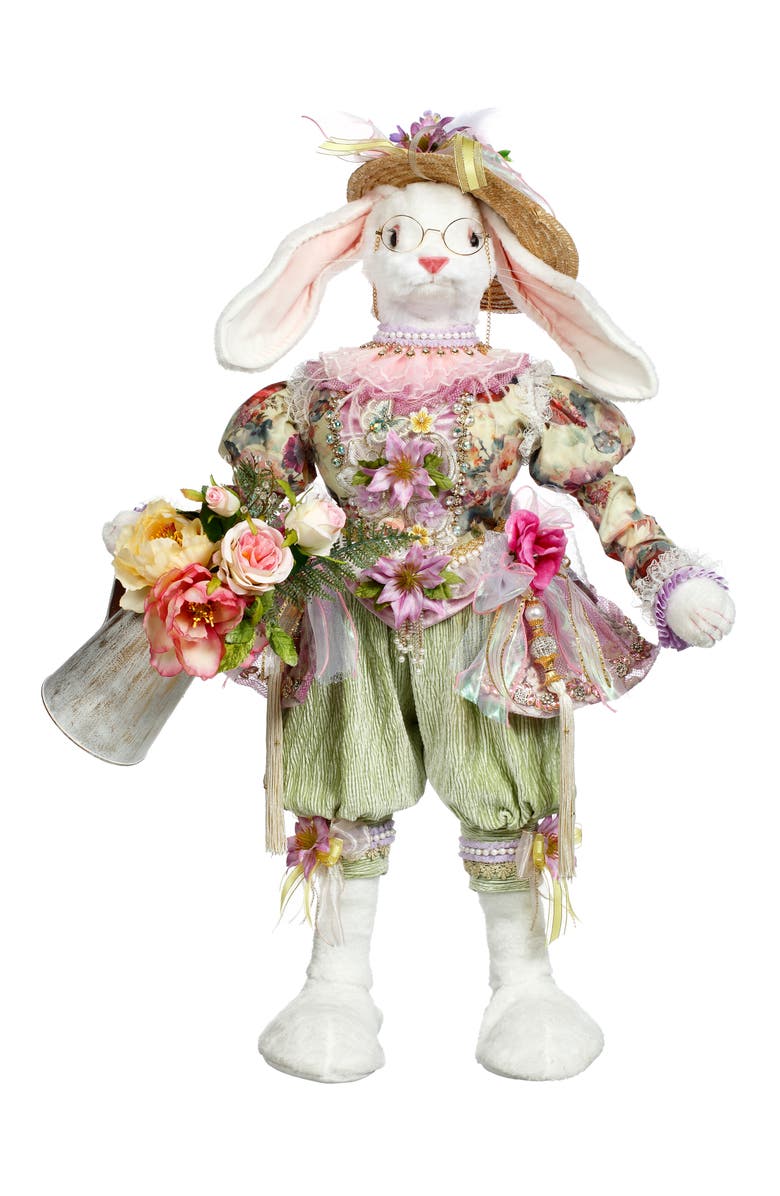 Mark Roberts Garden Party Rabbit, Main, color, Light Green