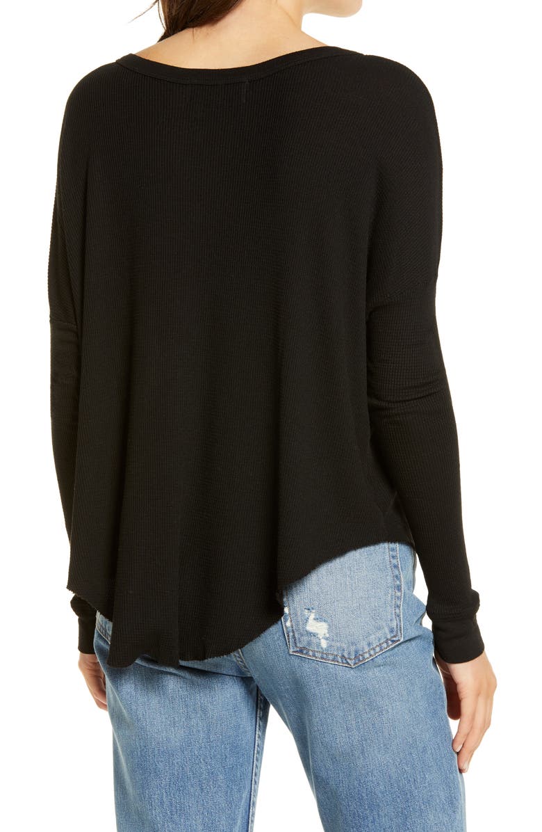 Wildfox Perry Thermal Pullover, Alternate, color, 