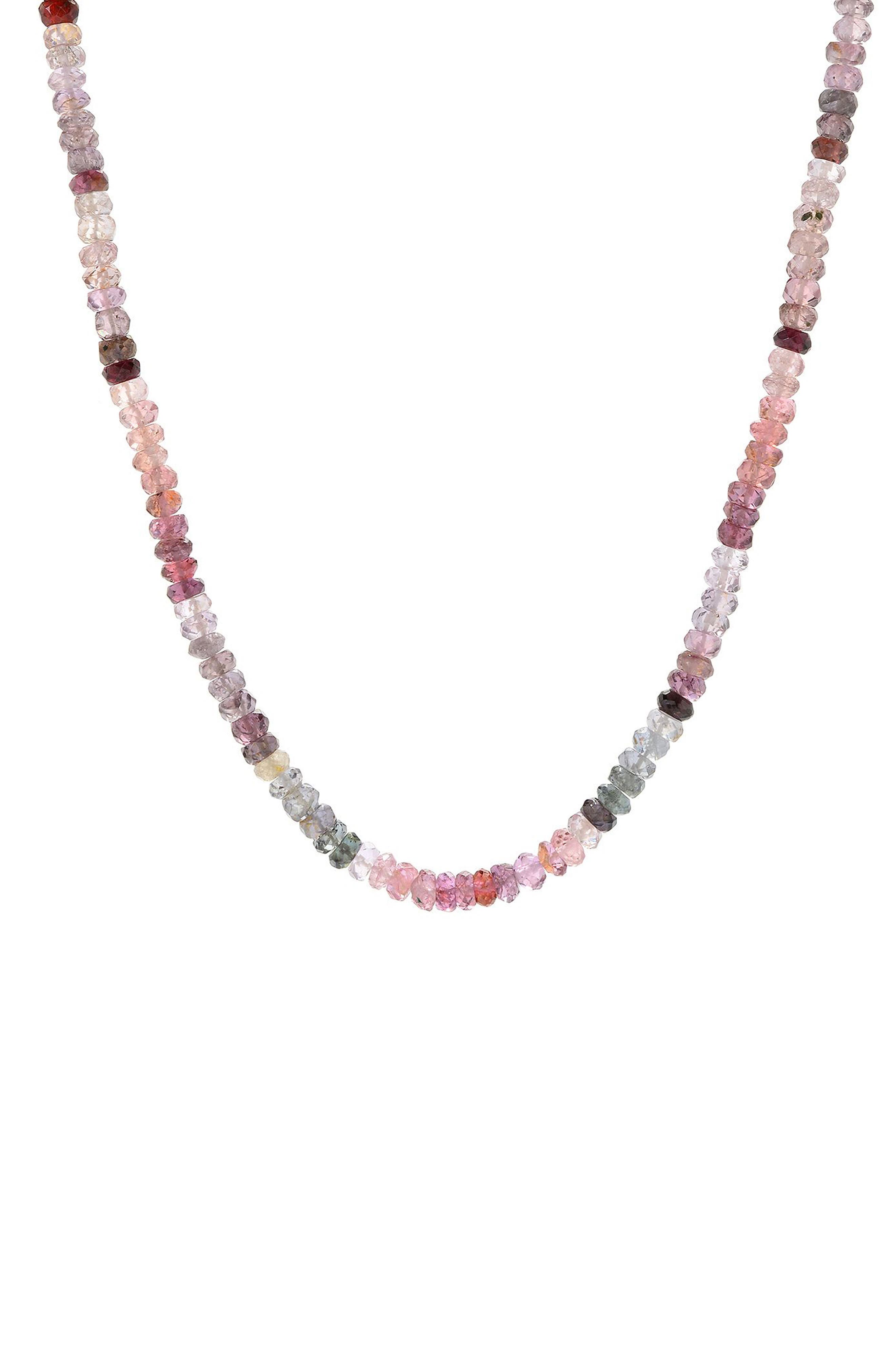 SAMUEL B. Beaded Spinel Necklace