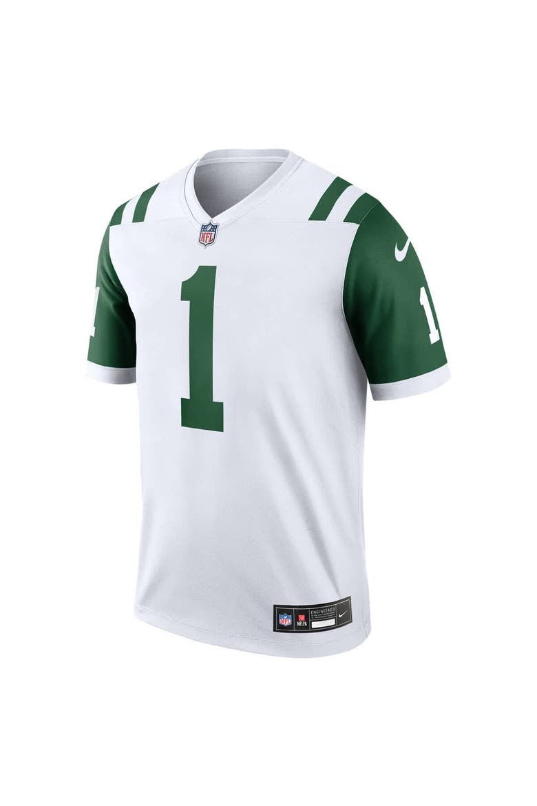 Men's Nike Ahmad Sauce Gardner White New York Jets Alternate Legend Player Performance Top, Alternate, color, White