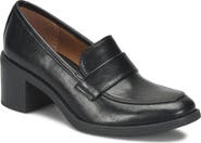 EUROSOFT Harrietta Block Heel Loafer