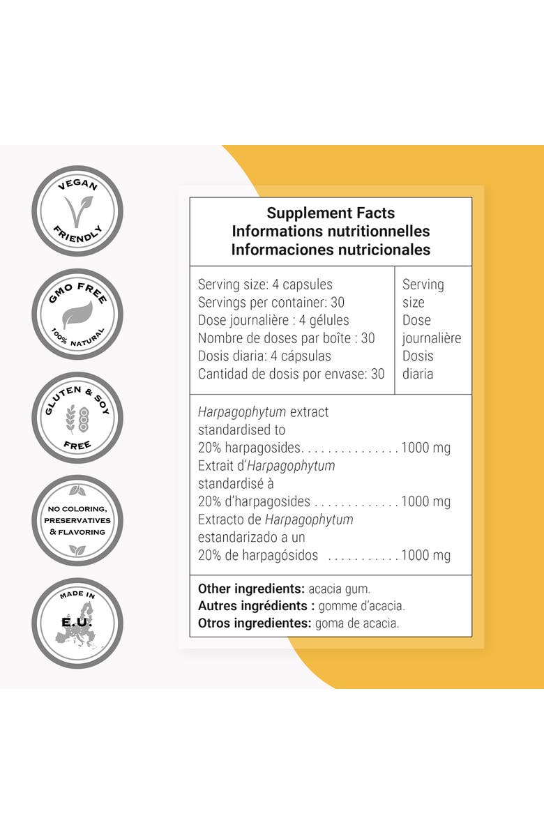 SuperSmart Super Harpagophytum 1000mg, Alternate, color, 