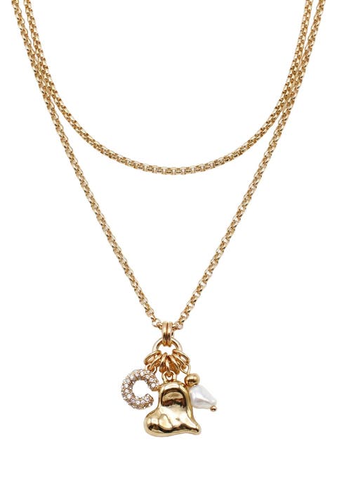 Archana Double Layer Charm Chain