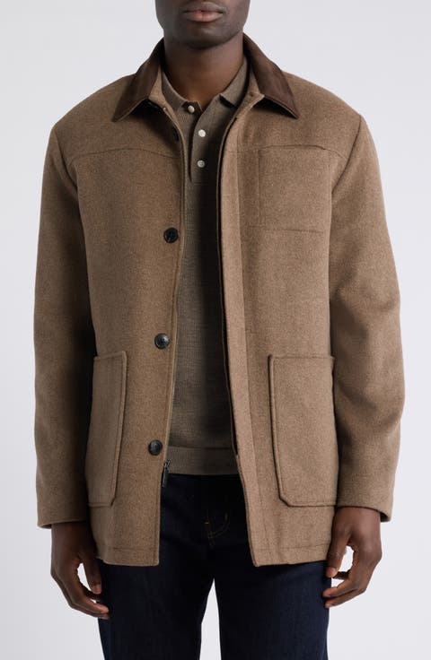 Harrison Insulated Wool Blend Jacket