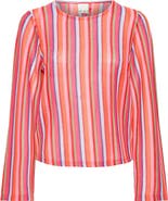 ICHI Multicolor Knit Shirt