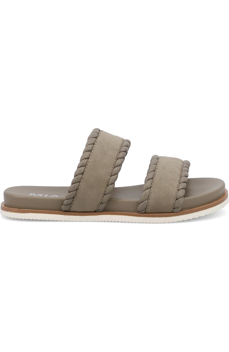 MIA Vada Two-Strap Sandal, Alternate, color, Taupe