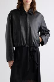 Acne Studios Lontea Leather Jacket