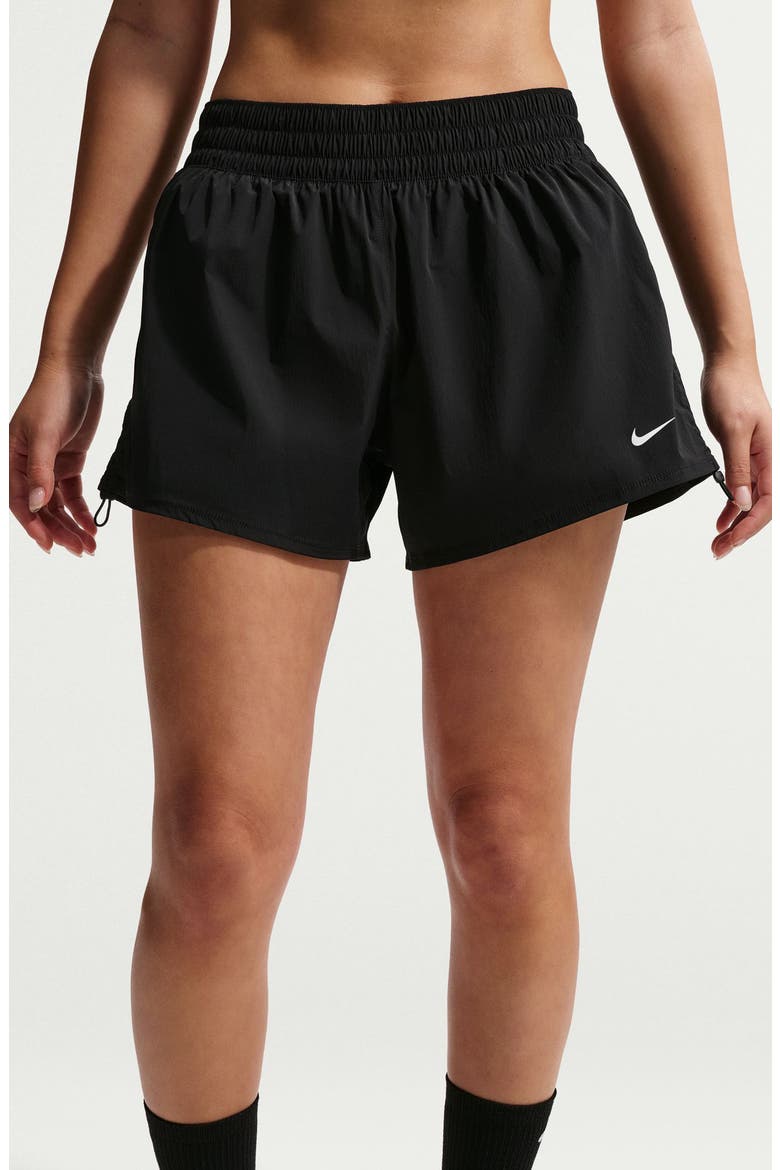 One Dri-FIT Shorts, Alternate, color, BLACK/ WHITE