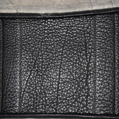 Pre-owned Hermes  Hermes Garden Party Tote Toile And Leather 36 In Black