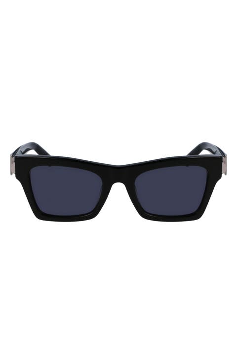 Prisma 52mm Rectangular Sunglasses
