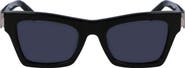 FERRAGAMO Prisma 52mm Rectangular Sunglasses