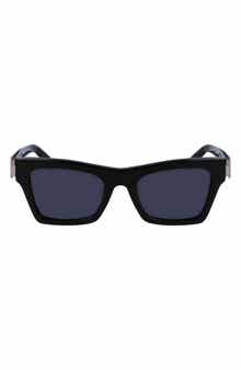 FERRAGAMO Prisma 52mm Rectangular Sunglasses