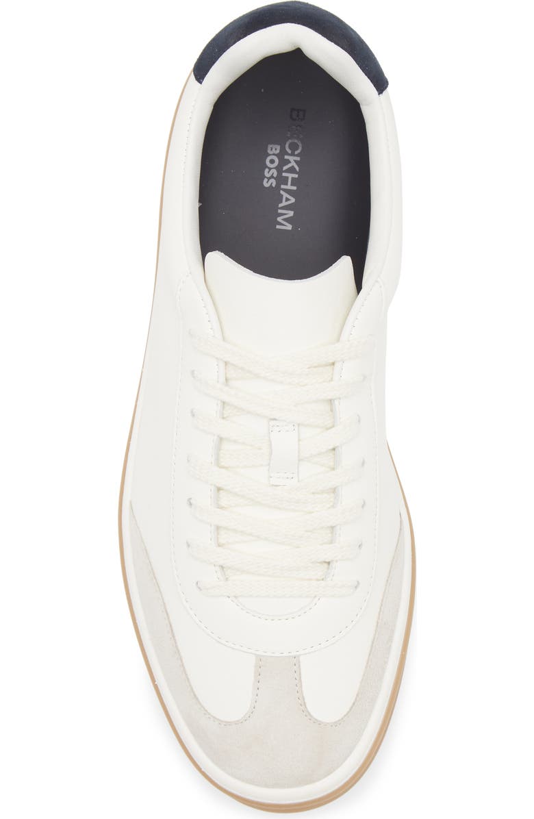 BOSS Zarek Low Top Sneaker, Alternate, color, White