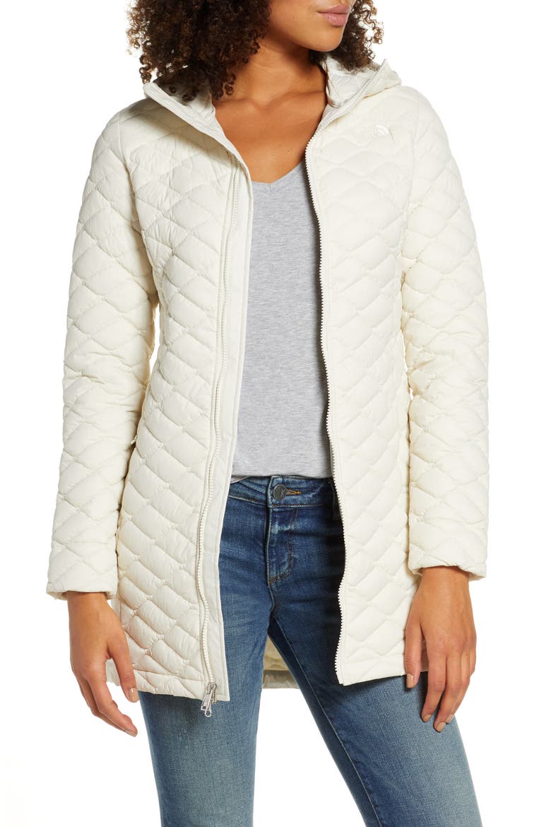 ThermoBall™ II Insulated Hooded Parka, Main, color, VINTAGE WHITE MATTE