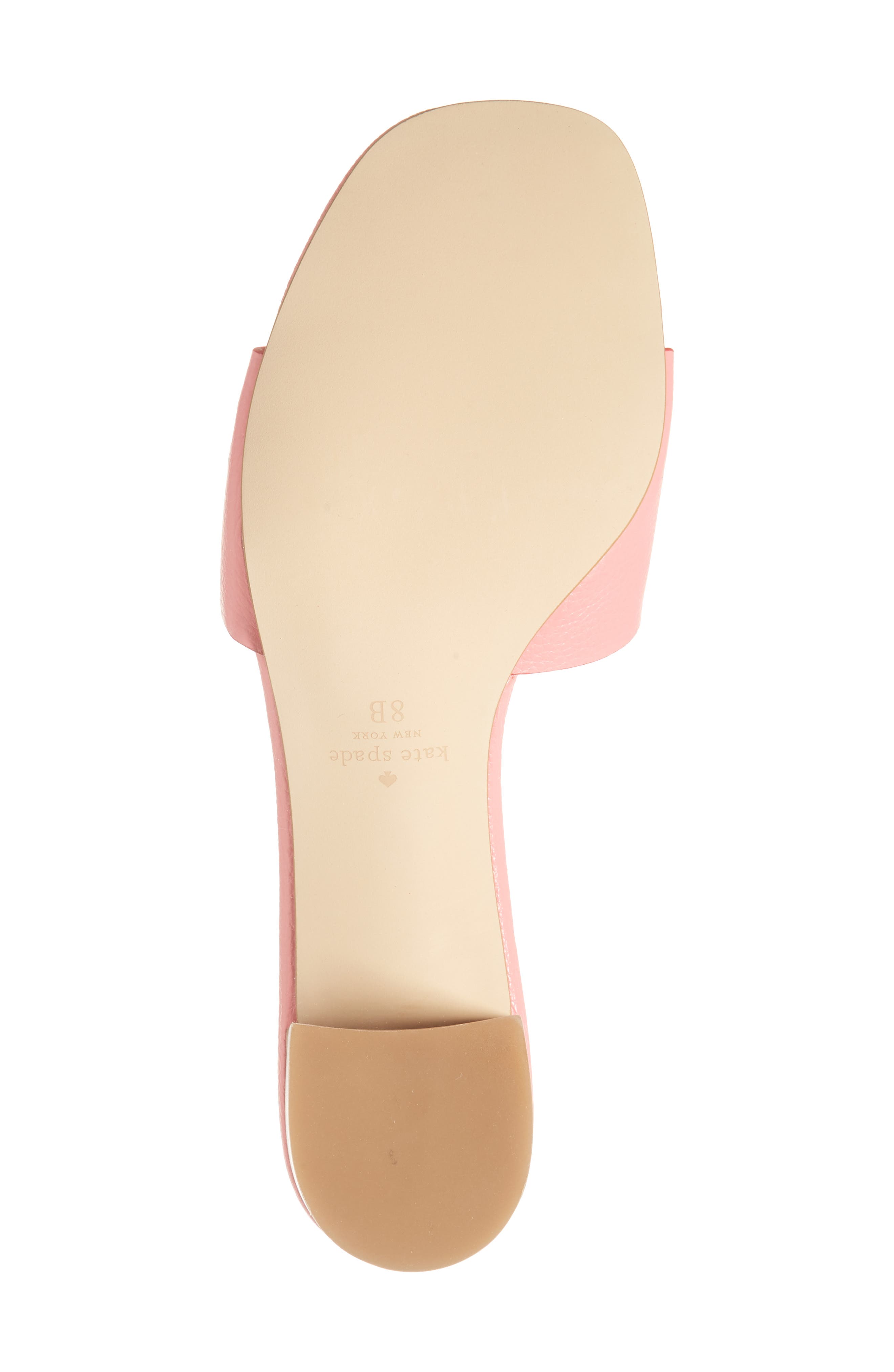 Kate Spade New York groove slide sandal, Alternate, color, Peach Nectar