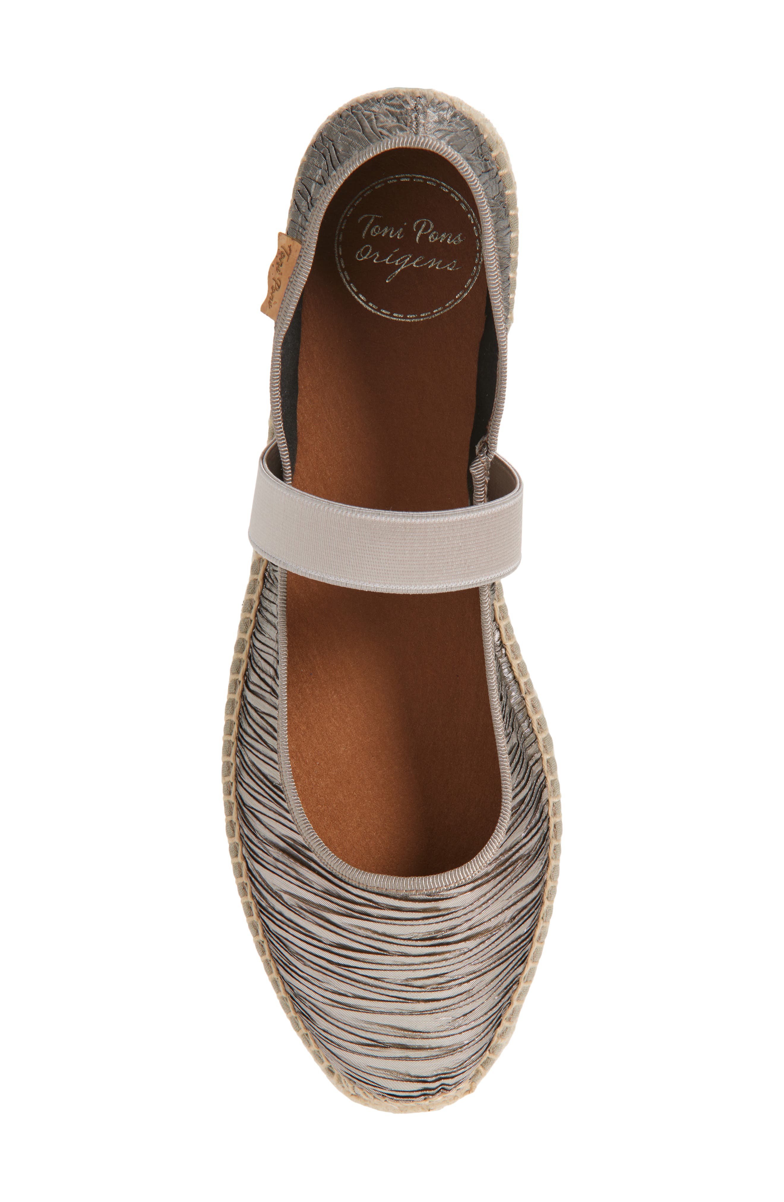 Toni Pons Sibila Mary Jane Espadrille, Alternate, color, Taupe