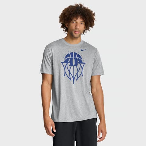 Men's Nike Gray Duke Blue Devils Basketball Icon Legend Dri-FIT T-Shirt