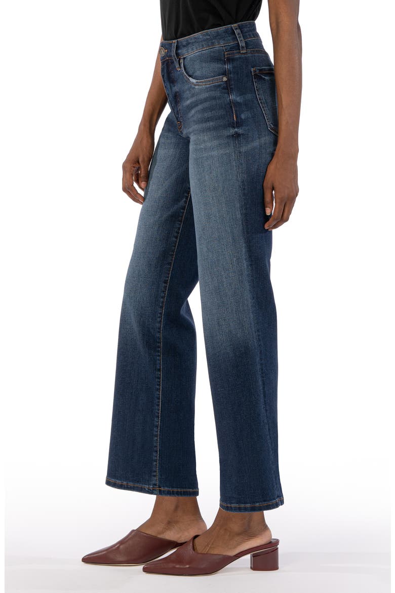 Fab Ab High Rise Wide Leg Jeans, Alternate, color, RESOLVED W/DK S