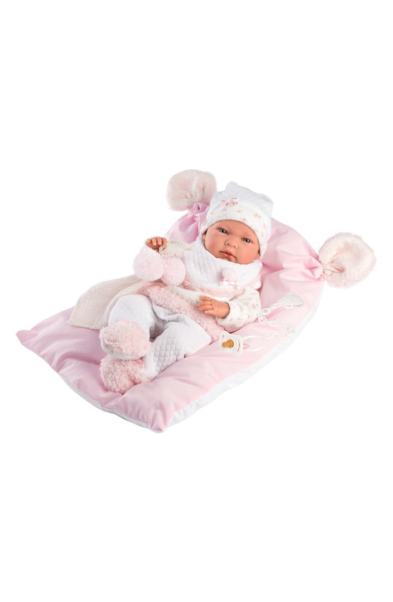 Llorens Adeline 16" Anatomically Correct Baby Doll, Main, color,