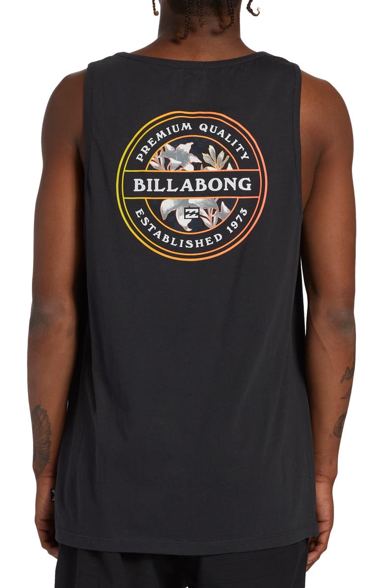 Billabong Rotor Cotton Graphic Muscle Tank, Alternate, color,