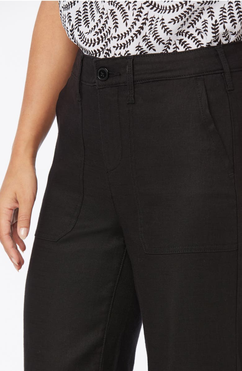 NYDJ The Trouser Linen Blend Pants, Alternate, color,