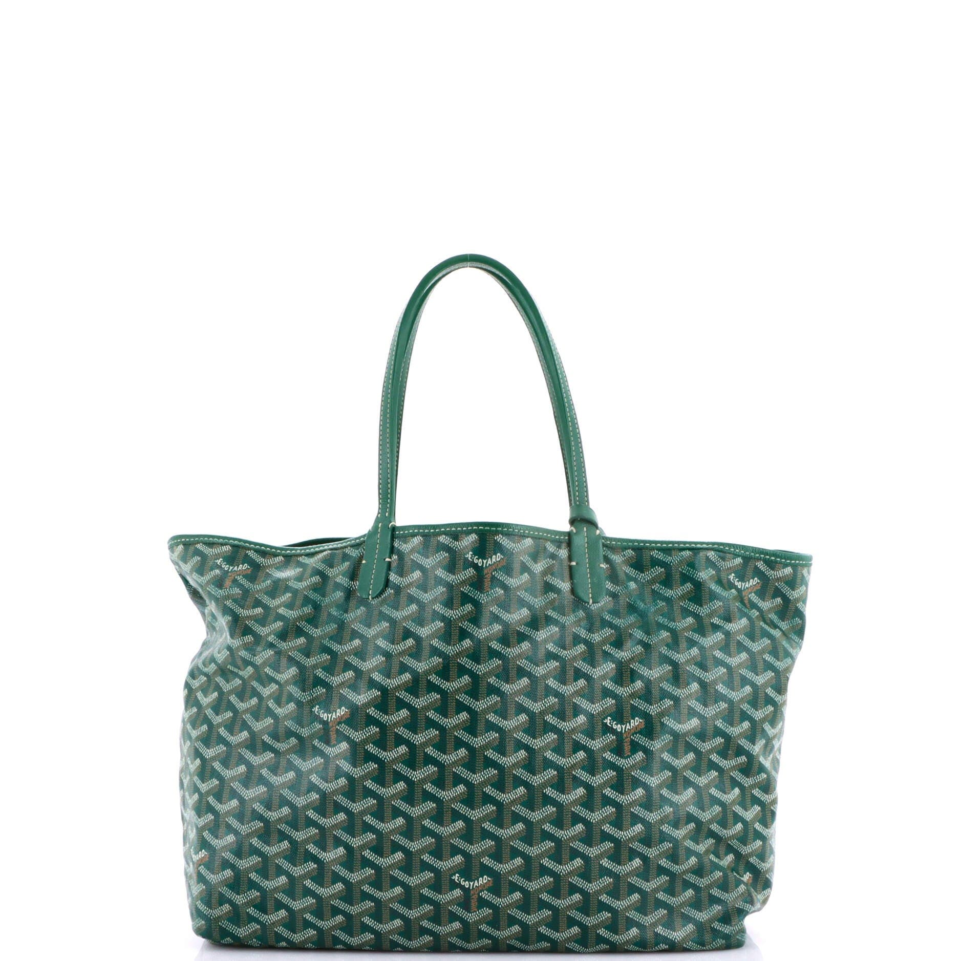 Pre-Owned Goyard Saint Louis Tote Coated Canvas PM, Alternate, color, Green