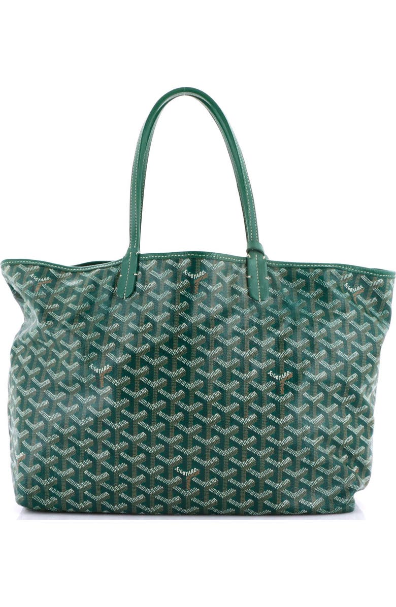 Pre-Owned Goyard Saint Louis Tote Coated Canvas PM, Alternate, color, Green