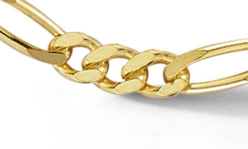 Glaze Jewelry Figaro Chain Necklace In Gold - 20 Inch