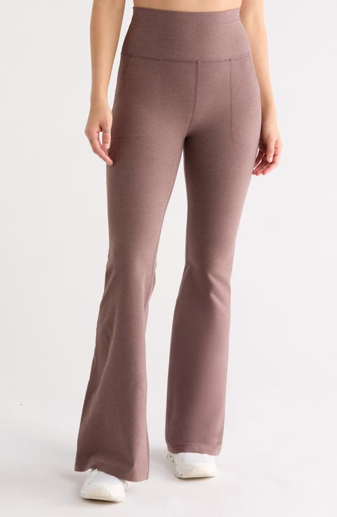 Space Dye High Waist All Day Flare Leggings